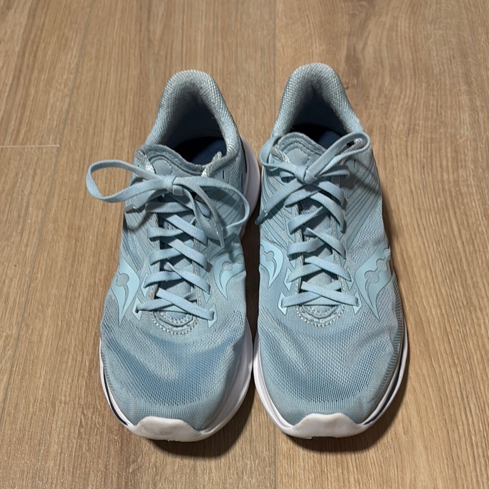 Saucony Womens Kinvara 12 S10619-35 Blue Running Shoes Sneakers Size 9.5
